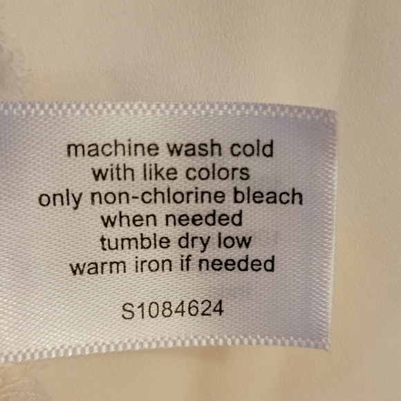 EUC - Lane Bryant Light Cream Colored Layered Dress Tank Top, woman's size 20. - Picture 10 of 10